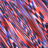 Csíkos fürdőruha anyag - RED/BLUE